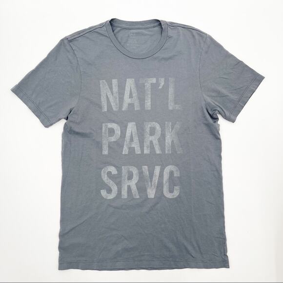 SAVE KHAKI NATL PARK SERVC T-Shirt Extra Small Shirt National Parks Travel NWOT - Picture 1 of 7